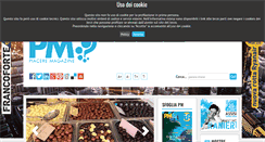 Desktop Screenshot of piaceremagazine.it