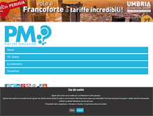 Tablet Screenshot of piaceremagazine.it